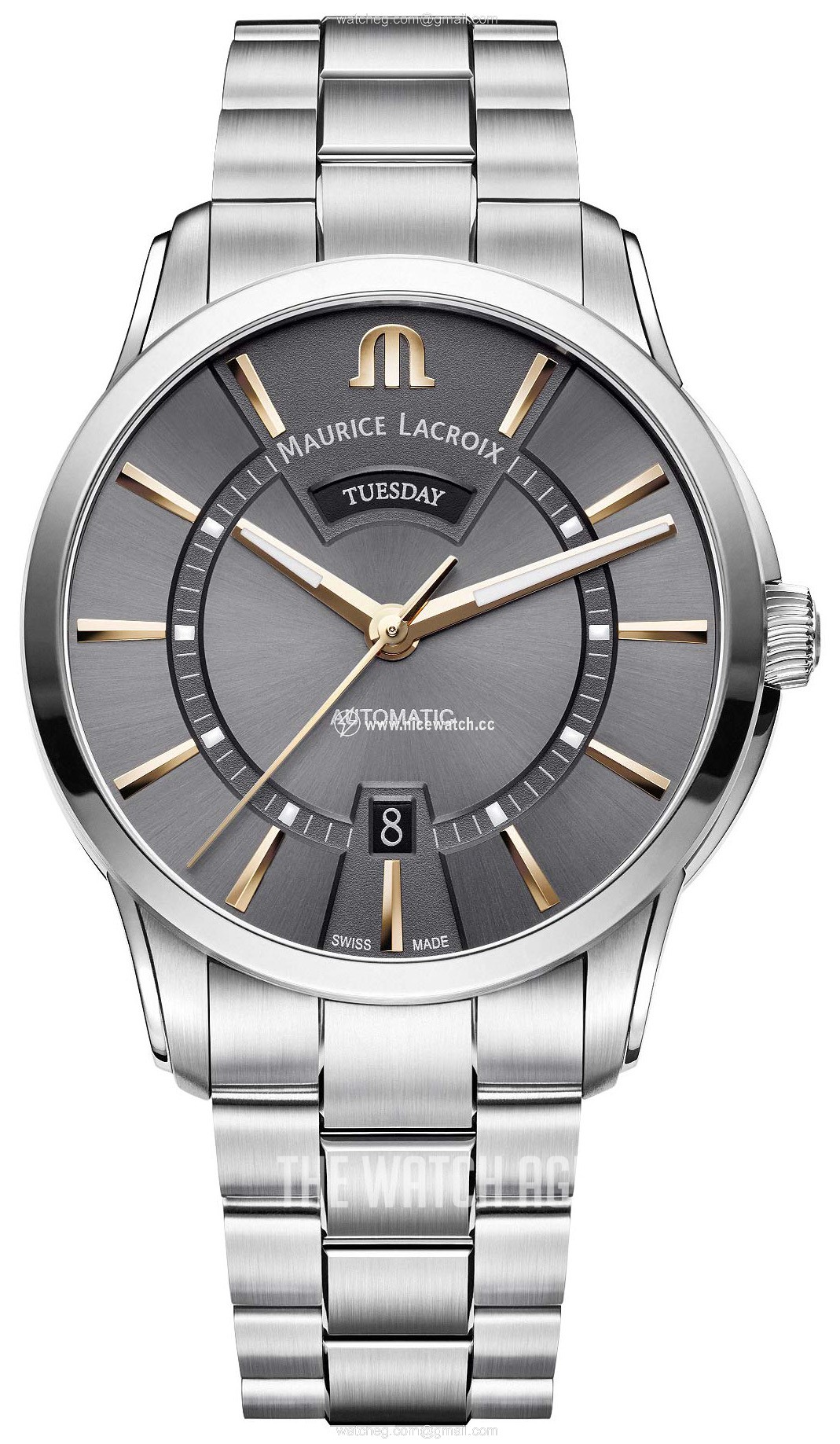 Maurice Lacroix Pontos Automatic winding Men's dress watch PT6358-SS002-331-1