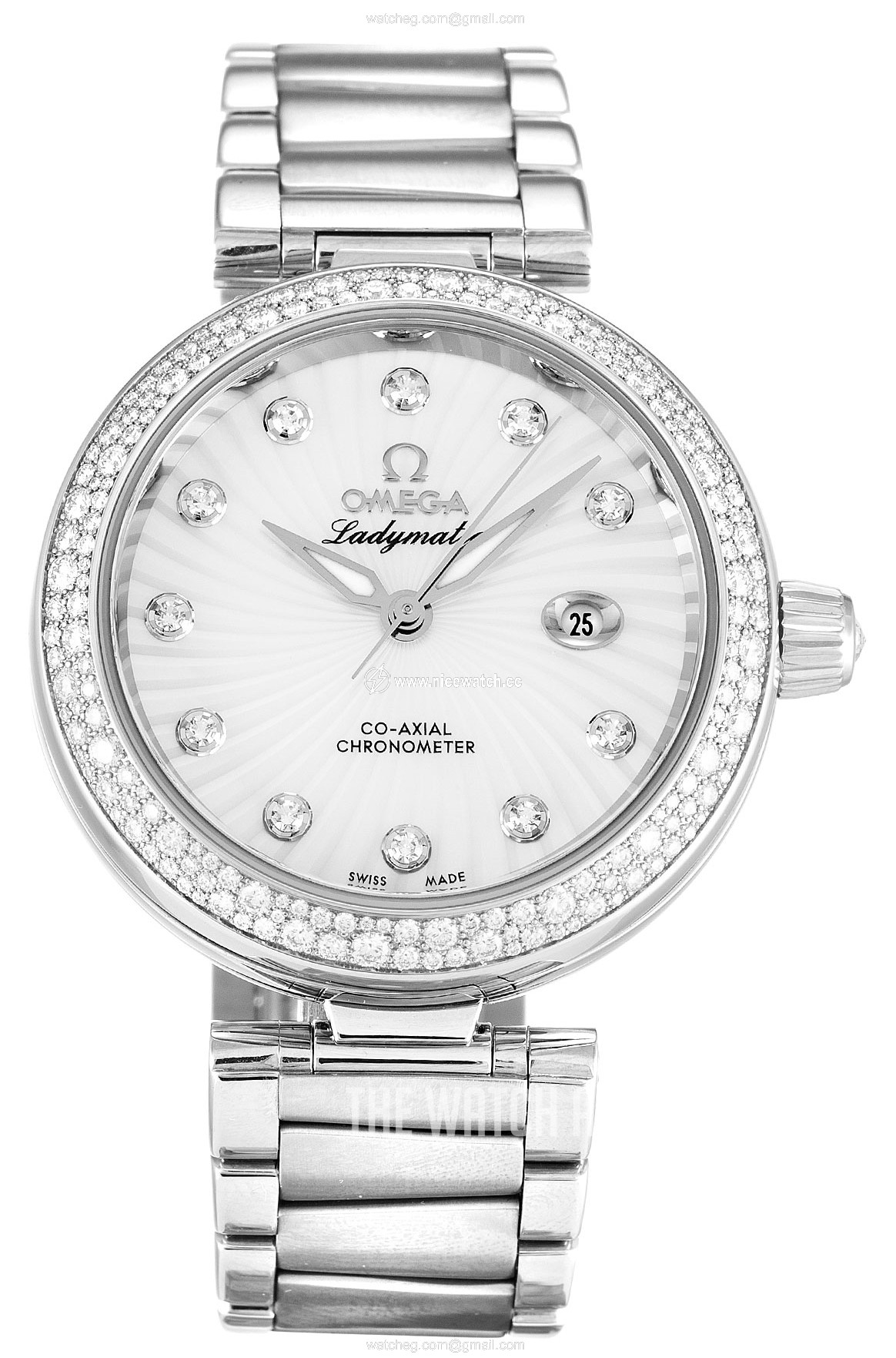 Omega De Ville Ladymatic Co-Axial 34mm Automatic winding Ladies dress watch 425.35.34.20.55.001