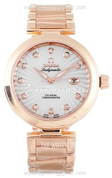 Omega De Ville Ladymatic Co-Axial 34mm Automatic winding Ladies dress watch 425.60.34.20.55.001