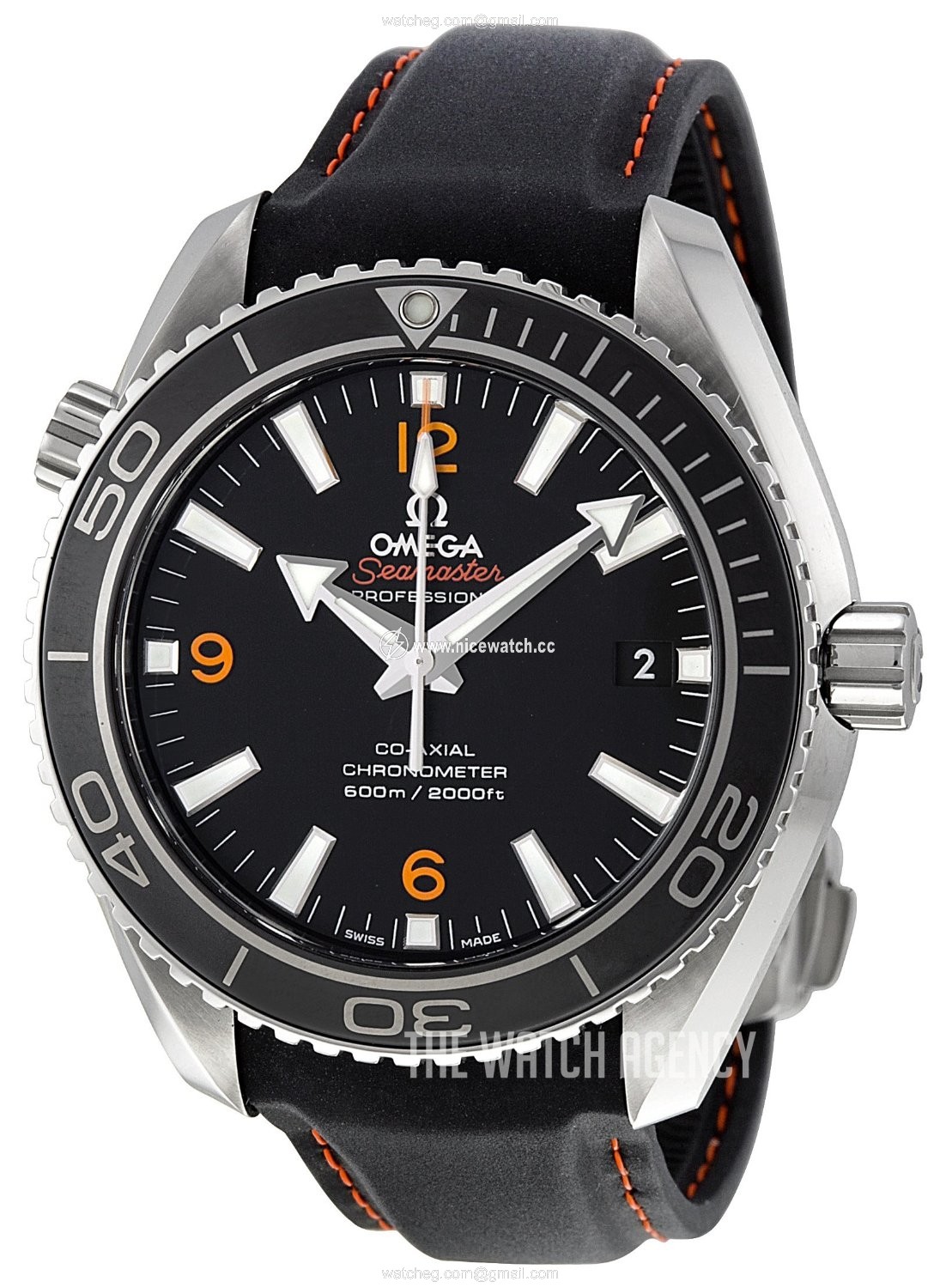 Omega Seamaster Planet Ocean 600m Co-Axial 45.5mm Automatic winding Men's divers watch 232.32.46.21.01.005