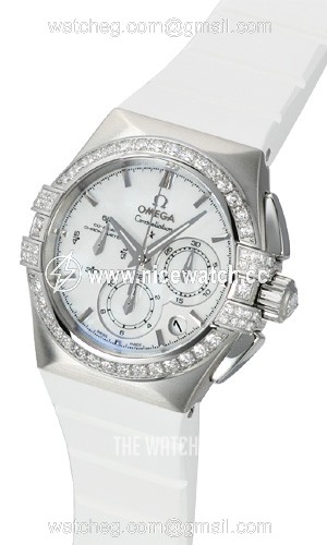 Omega Constellation Double Eagle Chrono Automatic winding Ladies Sports watch 121.17.35.50.05.001