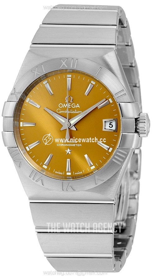 Omega Constellation Co-Axial 38mm Automatic winding Men's dress watch 123.10.38.21.10.001