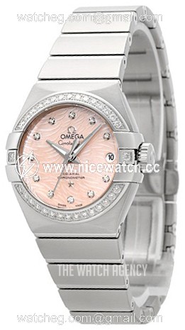 Omega Constellation Co-Axial 27mm Automatic winding Ladies dress watch 123.15.27.20.57.002