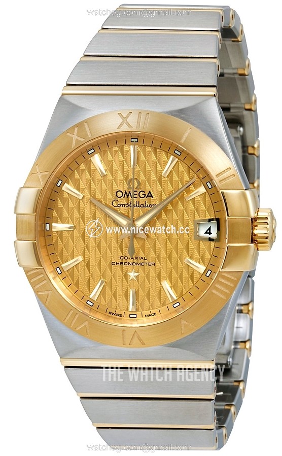 Omega Constellation Co-Axial 38mm Automatic winding Men's dress watch 123.20.38.21.08.002