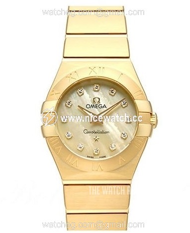 Omega Constellation Quartz 24mm Quartz (battery powered) Ladies dress watch 123.50.24.60.57.001