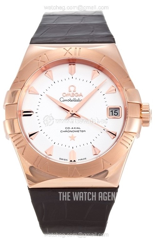 Omega Constellation Co-Axial 38mm Automatic winding Men's dress watch 123.53.38.21.02.001