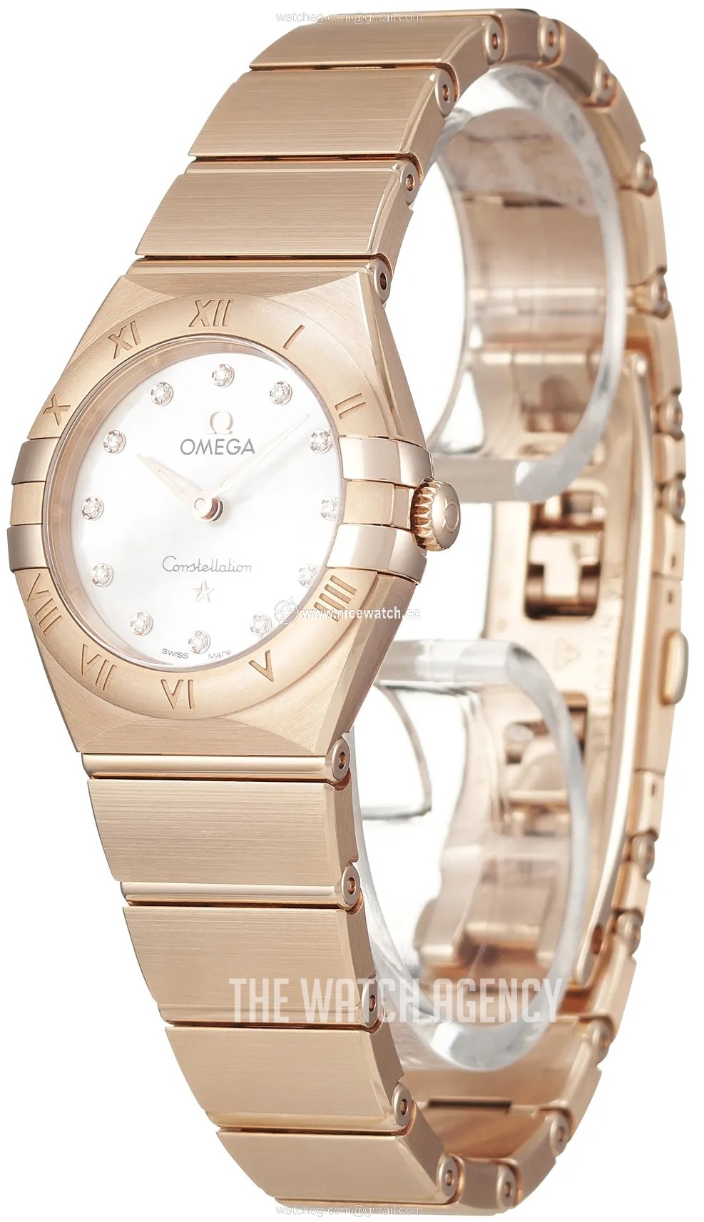 Omega Constellation Quartz 25Mm Quartz (battery powered) Ladies dress watch 131.50.25.60.55.001