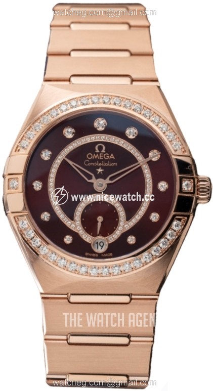 Omega Constellation Co-Axial 34Mm Automatic winding Ladies dress watch 131.55.34.20.61.001