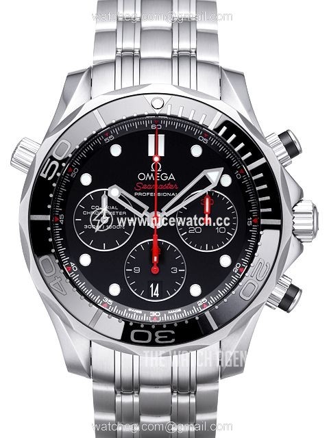 Omega Seamaster Diver 300m Co-Axial Chronograph 44mm Automatic winding Men's divers watch 212.30.44.50.01.001