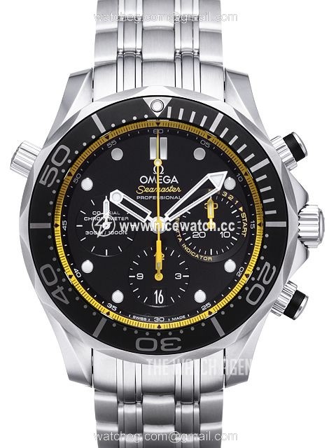 Omega Seamaster Diver 300m Co-Axial Chronograph 44mm Automatic winding Men's divers watch 212.30.44.50.01.002