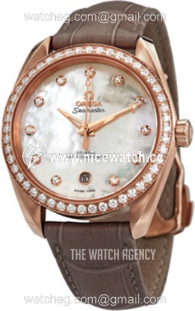 Omega Seamaster Aqua Terra 150M Automatic winding Ladies dress watch 220.58.38.20.55.001