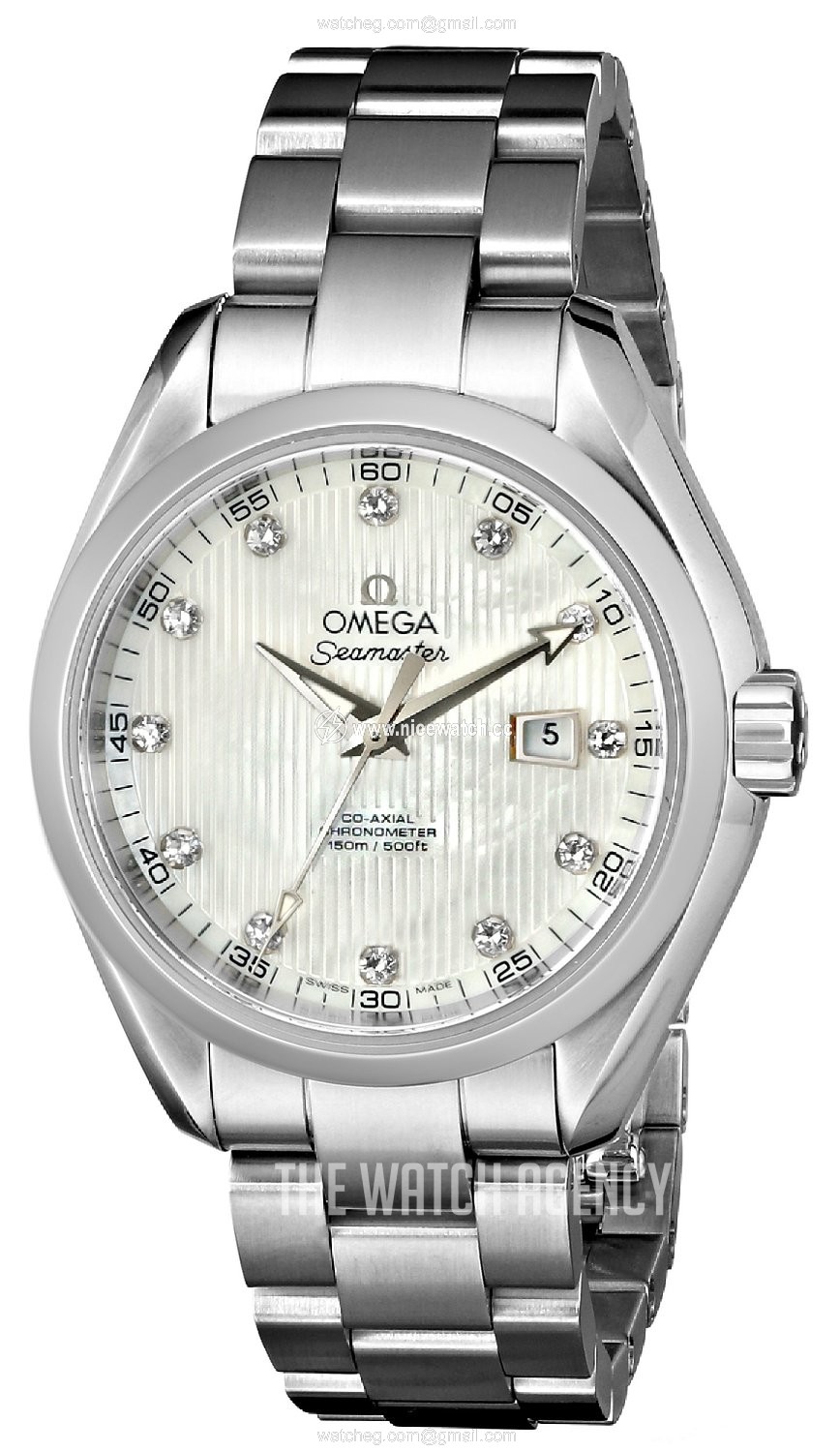 Omega Seamaster Aqua Terra 150m Co-Axial 34mm Automatic winding Ladies dress watch 231.10.34.20.55.001
