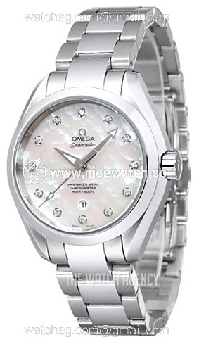 Omega Seamaster Aqua Terra 150m Master Co-Axial 34mm Automatic winding Ladies watch 231.10.34.20.55.002