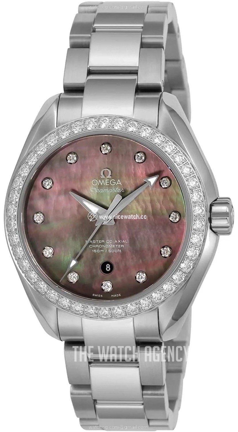 Omega Seamaster Aqua Terra 150m Master Co-Axial 34mm Automatic winding Ladies dress watch 231.15.34.20.57.001