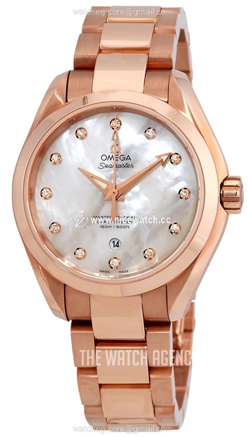Omega Seamaster Aqua Terra 150m Master Co-Axial 34mm Automatic winding Ladies watch 231.50.34.20.55.001