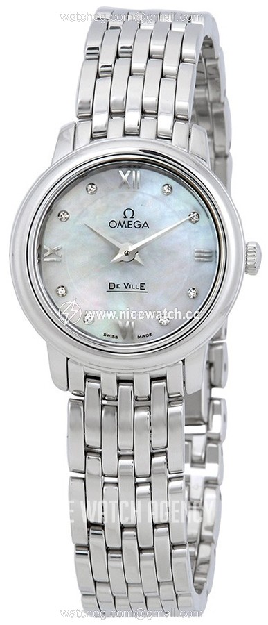 Omega De Ville Prestige Quartz (battery powered) Ladies dress watch 424.10.24.60.55.001