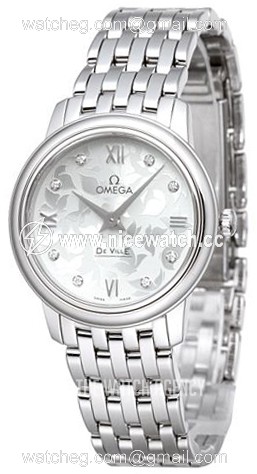 Omega De Ville Prestige Quartz 27.4mm Quartz (battery powered) Ladies dress watch 424.10.27.60.52.001