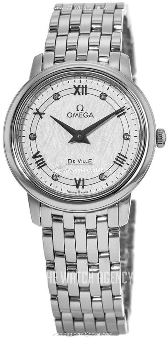 Omega De Ville Prestige Quartz (battery powered) Ladies dress watch 424.10.27.60.52.002