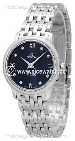 Omega De Ville Prestige Quartz 27.4mm Quartz (battery powered) Ladies dress watch 424.10.27.60.53.001
