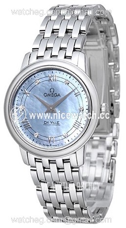 Omega De Ville Prestige Quartz 27.4mm Quartz (battery powered) Ladies dress watch 424.10.27.60.57.001