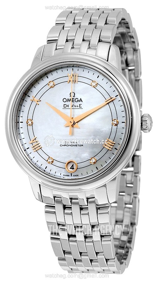 Omega De Ville Prestige Co-Axial 32.7mm Automatic winding Ladies dress watch 424.10.33.20.55.002