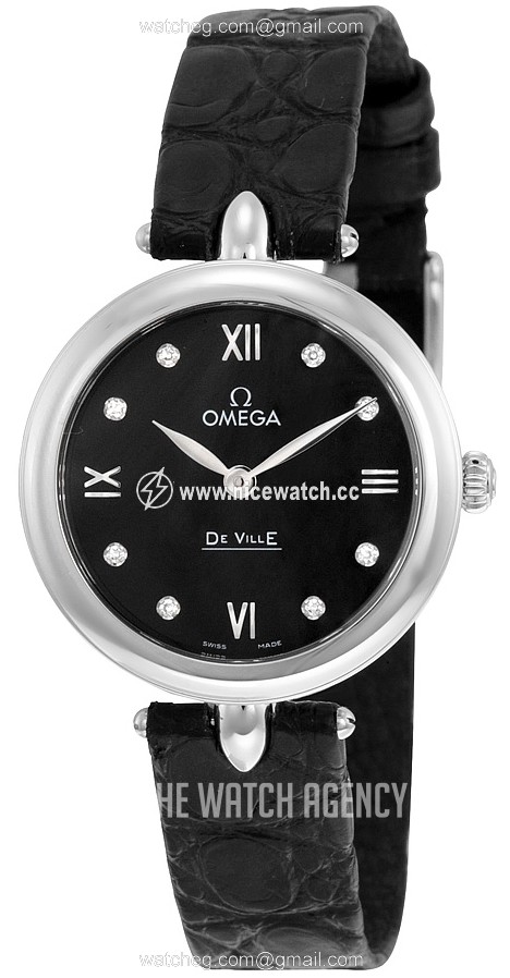 Omega De Ville Prestige Quartz 27.4mm Quartz (battery powered) Ladies dress watch 424.13.27.60.51.001