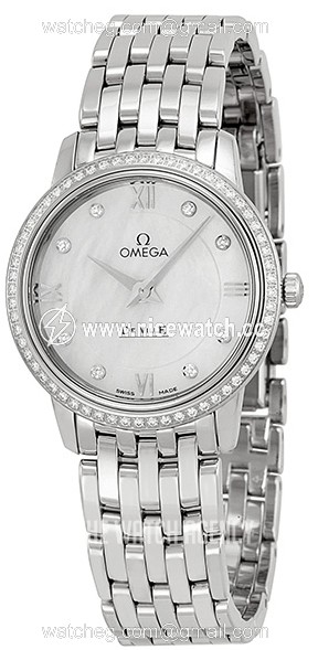 Omega De Ville Prestige Quartz 27.4mm Quartz (battery powered) Ladies dress watch 424.15.27.60.55.001