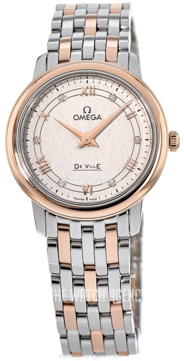 Omega De Ville Prestige Quartz (battery powered) Ladies dress watch 424.20.27.60.52.003