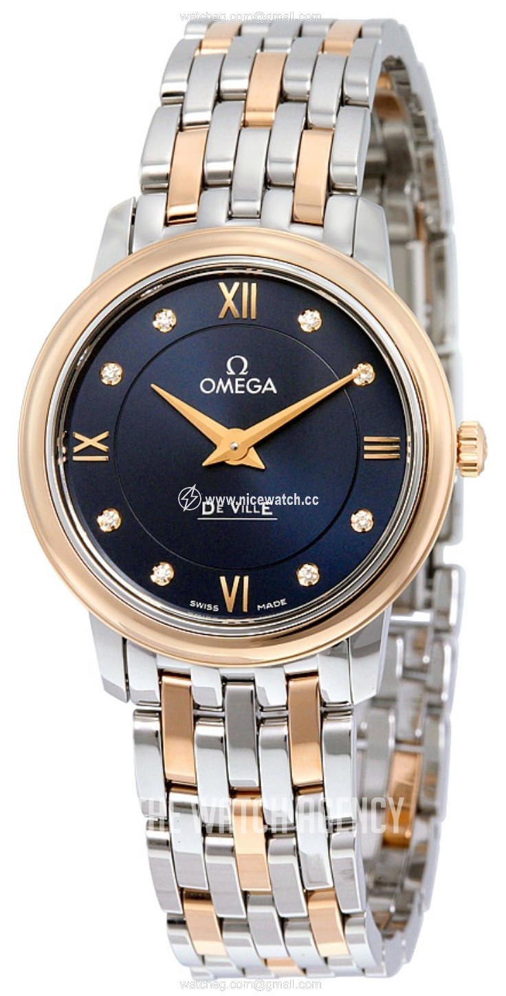 Omega De Ville Prestige Quartz 27.4mm Quartz (battery powered) Ladies dress watch 424.20.27.60.53.001