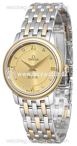 Omega De Ville Prestige Quartz 27.4mm Quartz (battery powered) Ladies dress watch 424.20.27.60.58.001
