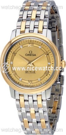 Omega De Ville Prestige Quartz 27.4mm Quartz (battery powered) Ladies dress watch 424.20.27.60.58.003