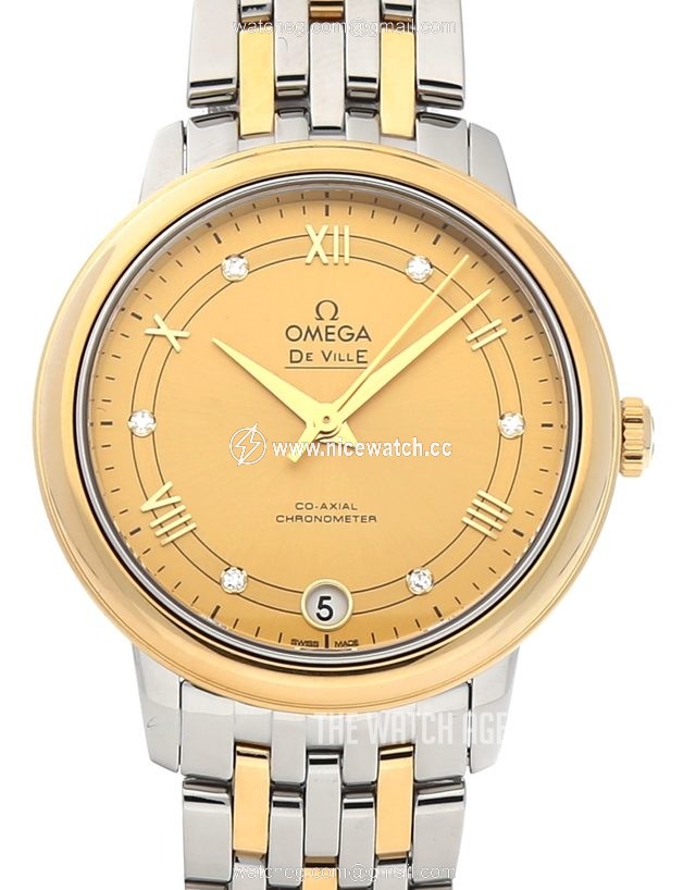 Omega De Ville Prestige Co-Axial 32.7mm Automatic winding Ladies dress watch 424.20.33.20.58.002