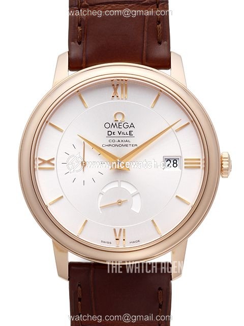 Omega De Ville Prestige Co-Axial Power Reserve 39.5mm Automatic winding Men's dress watch 424.53.40.21.02.001