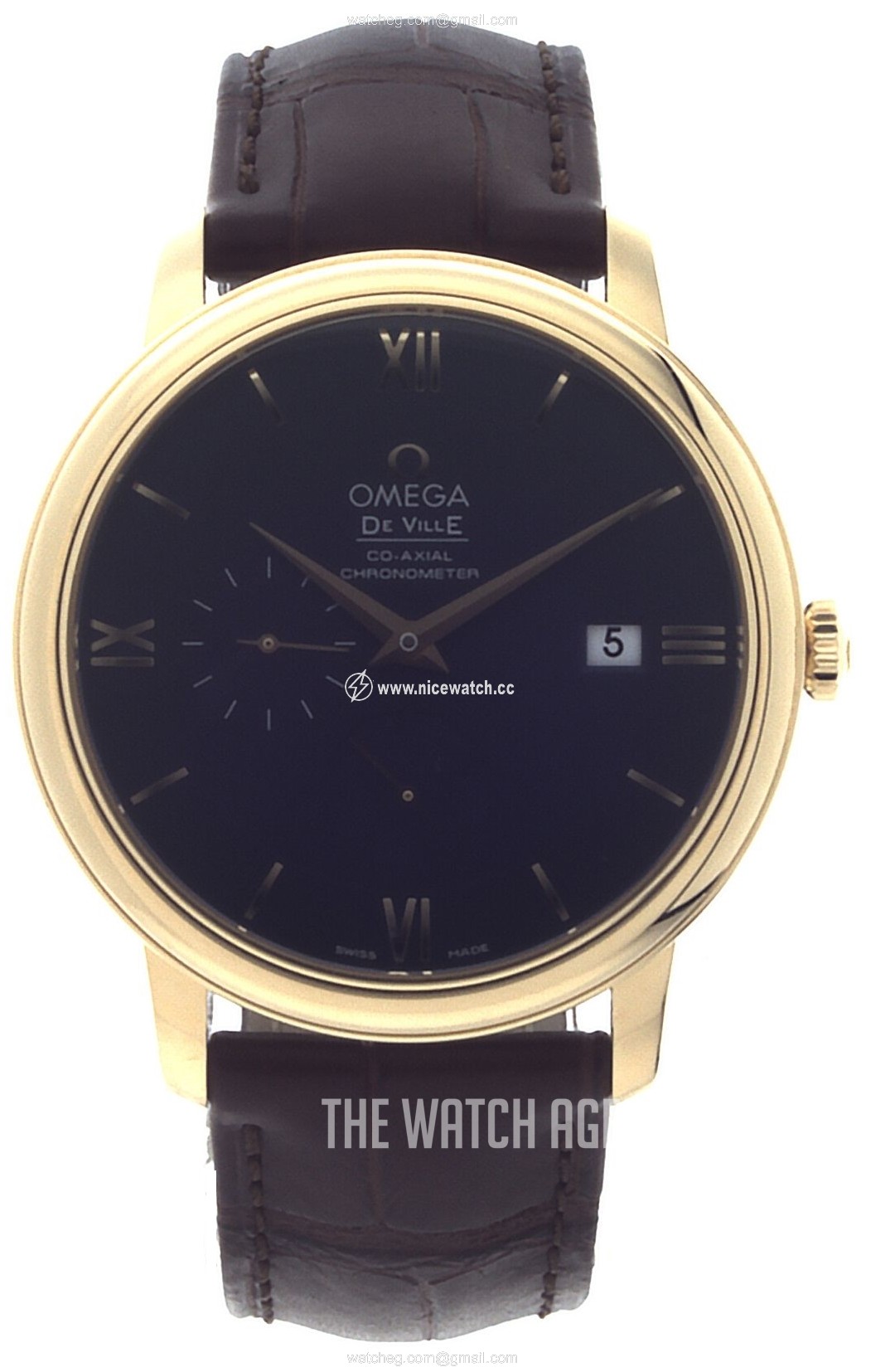 Omega De Ville Prestige Co-Axial Power Reserve 39.5mm Automatic winding Men's dress watch 424.53.40.21.03.001