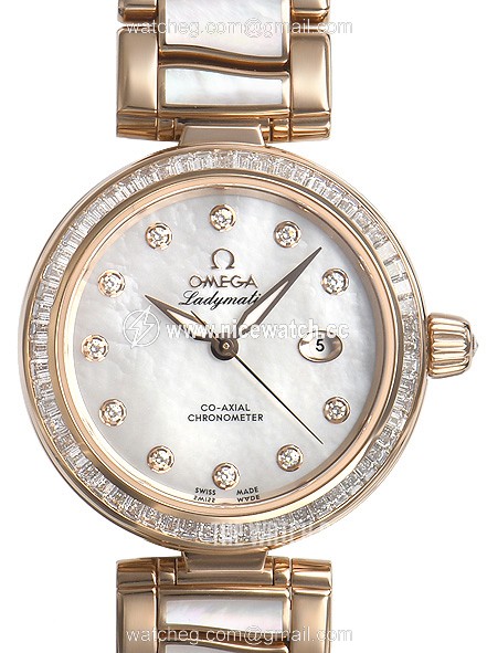 Omega De Ville Ladymatic Co-Axial 34mm Automatic winding Ladies dress watch 425.65.34.20.55.007
