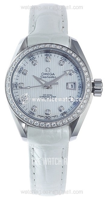 Omega Seamaster Aqua Terra 150m Co-Axial 30mm Automatic winding Ladies dress watch 231.18.30.20.55.001