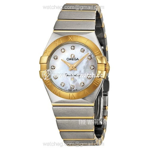 Omega Constellation Quartz 27mm Quartz (battery powered) Ladies dress watch 123.20.27.60.55.002