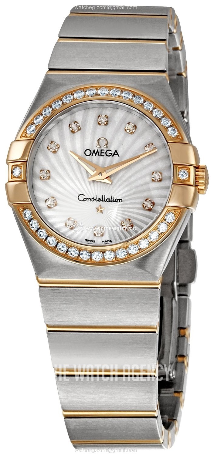 Omega Constellation Quartz 27mm Quartz (battery powered) Ladies dress watch 123.25.27.60.55.002