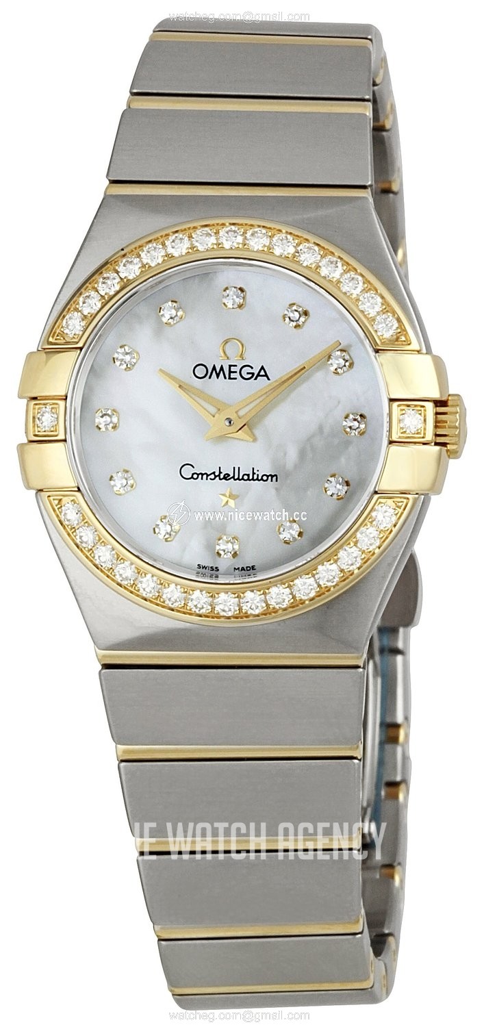Omega Constellation Quartz 27mm Quartz (battery powered) Ladies dress watch 123.25.27.60.55.003