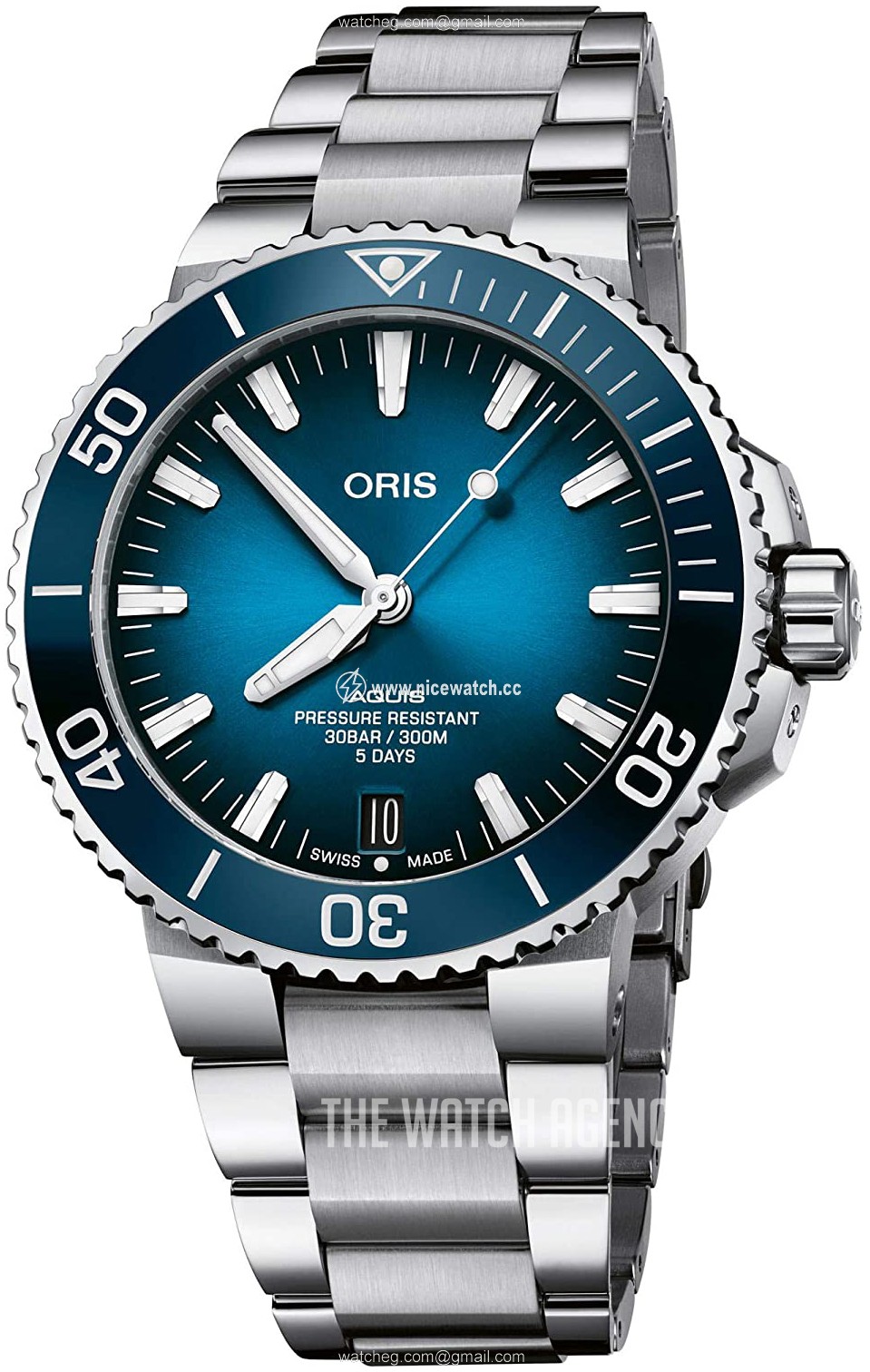 Oris Diving Automatic winding Men's Dress / Sport 01 400 7763 4135-07 8 24 09PEB