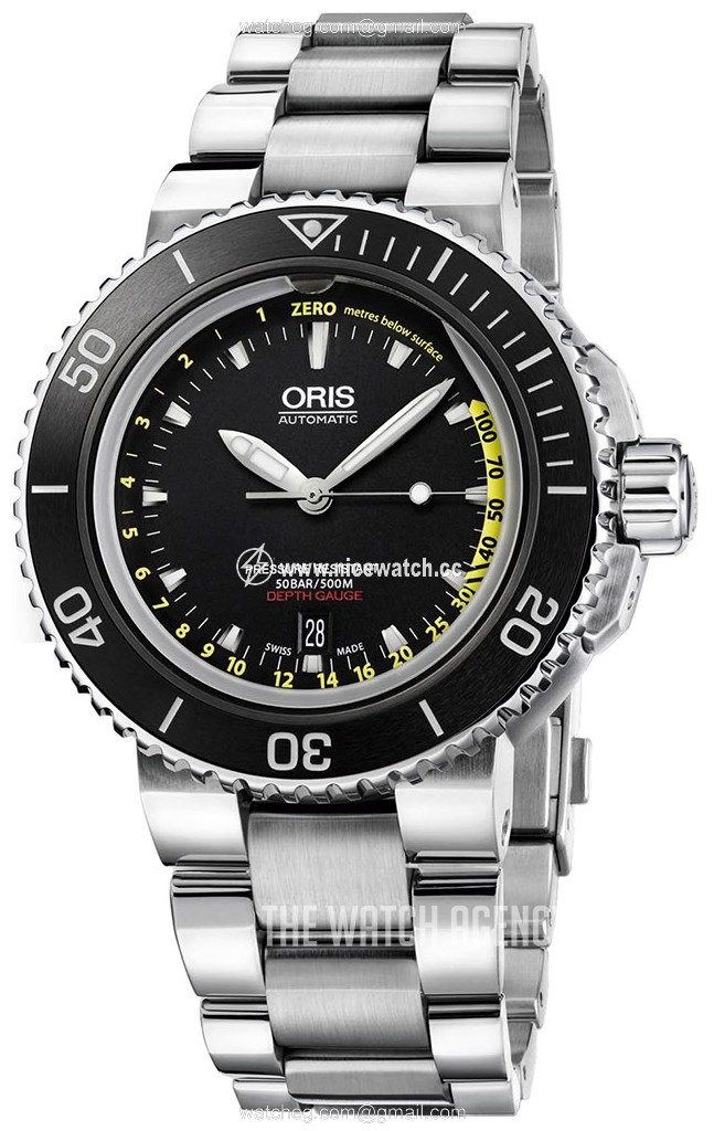 Oris Diving Automatic winding Men's Dress / Sport 01 733 7675 4154-Set MB