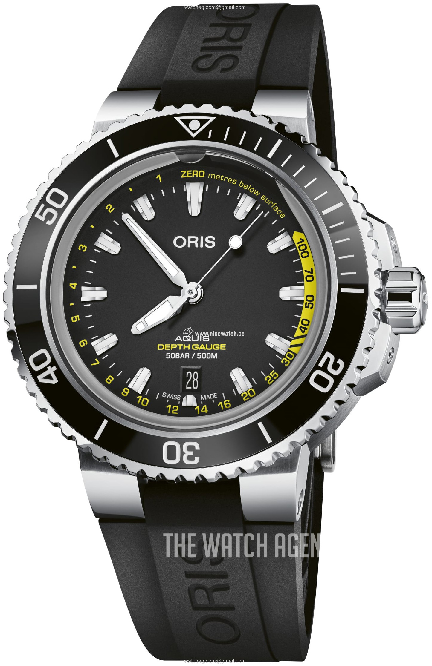Oris Diving Automatic winding Men's Dress / Sport 01 733 7755 4154-Set RS