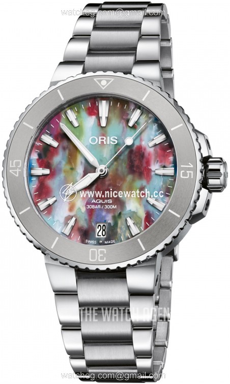 Oris Aquis Automatic winding Ladies Dress / Sport 01 733 7770 4150-Set