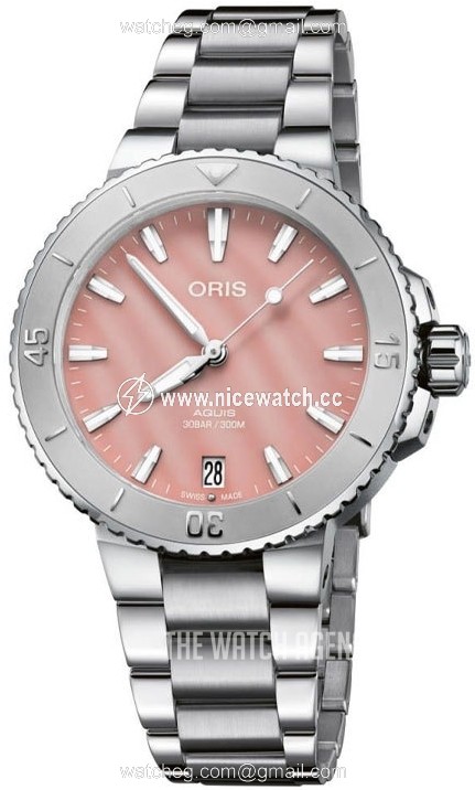 Oris Aquis Automatic winding Ladies Dress / Divers model 01 733 7770 4158-07 8 18 05P