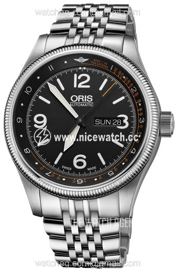 Oris Aviation Automatic winding Men's dress watch 01 735 7728 4084-Set MB