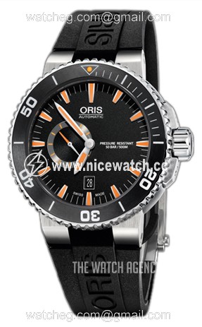 Oris Aquis Automatic winding Men's divers watch 01 743 7673 4159-07 4 26 34EB