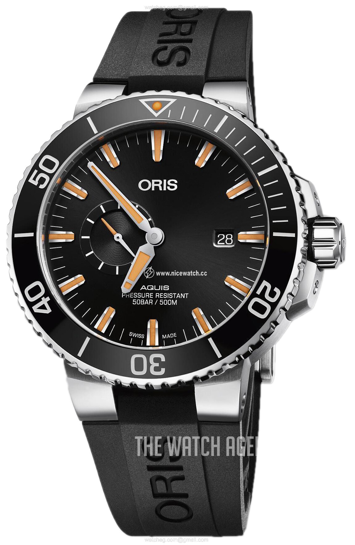 Oris Diving Automatic winding Men's Dress / Sport 01 743 7733 4159-07 4 24 64EB