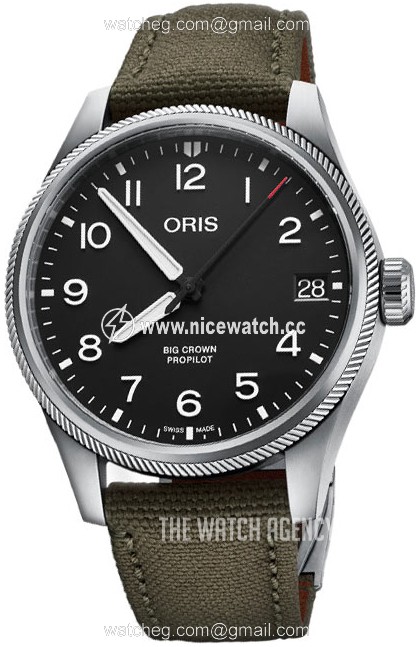 Oris Aviation Automatic winding Men's dress watch 01 751 7761 4164-07 3 20 03LC