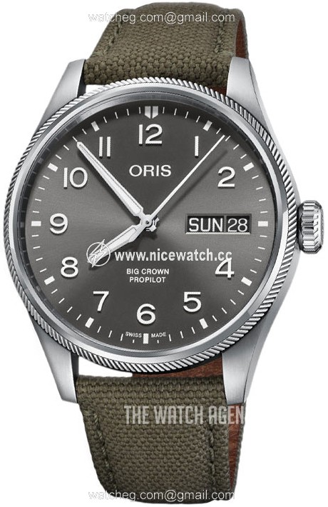 Oris Aviation Automatic winding Men's dress watch 01 752 7760 4063-07 3 22 02LC