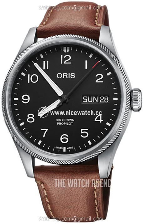 Oris Aviation Automatic winding Men's dress watch 01 752 7760 4164-07 5 22 07LC
